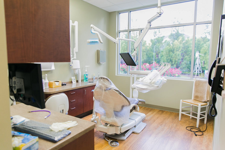 Garden Gate Dental Exam Room